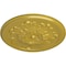 Ekena Millwork Legacy Acanthus Ceiling Medallion (Fits Canopies up to 3 1/2"), 12 3/4"OD x 7/8"P, Rich Gold CM12LERGS - alternate 4